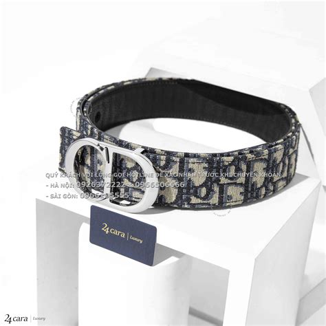 dior oblique jacquard belt